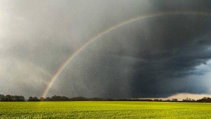 Supercell in rural Norfolk