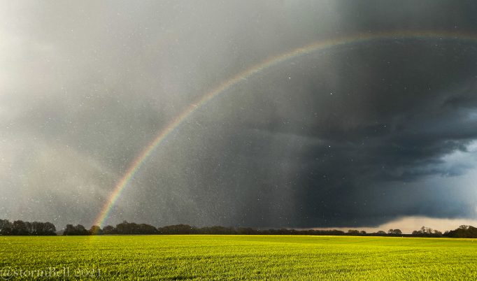 Supercell in rural Norfolk